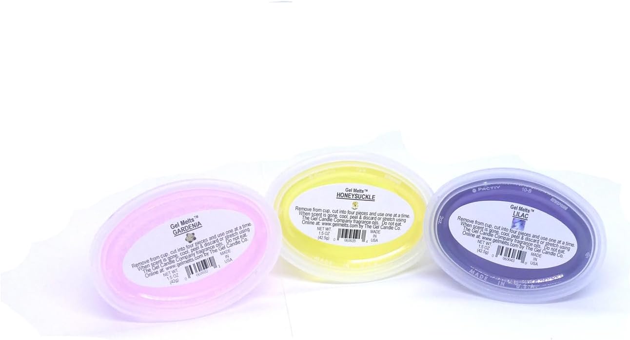 (image for) Gel Melts™ Set Of 3 GARDENIA, HONEYSUCKLE AND LILAC